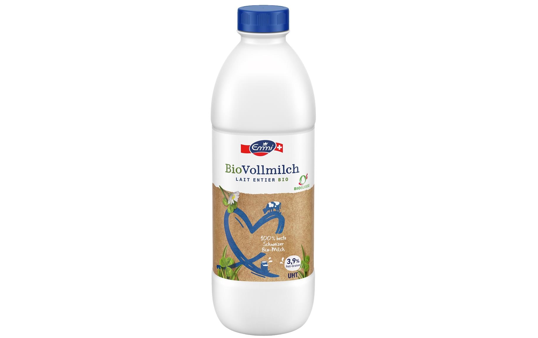 Bio Vollmilch UHT 1 lBiologische Vollmilch UHT