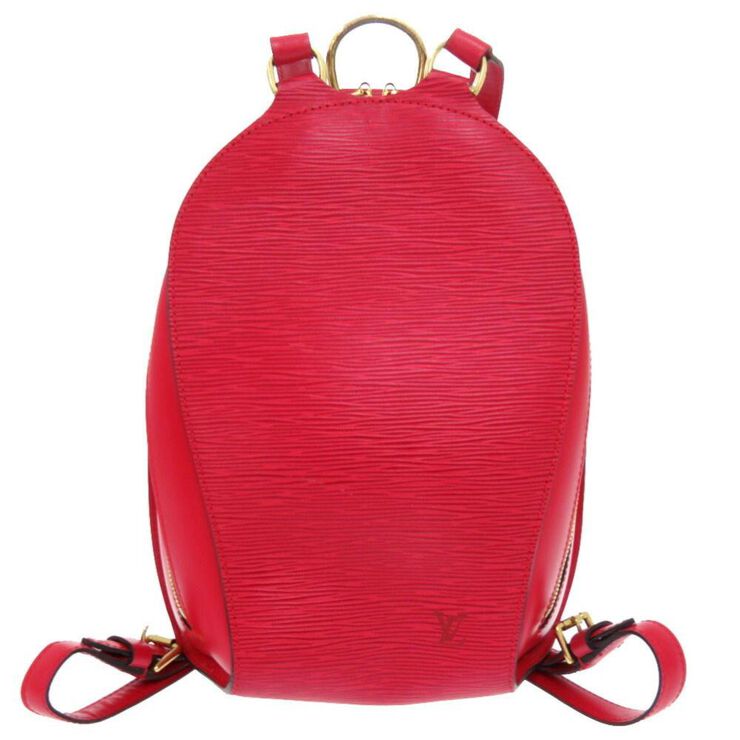 Louis Vuitton Vintage Louis Vuitton Backpack Red