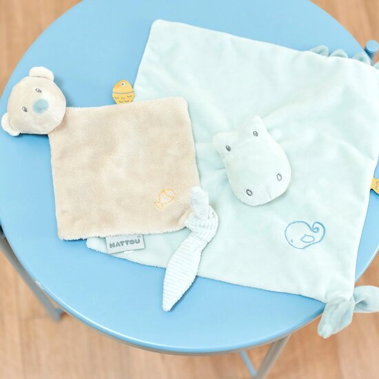 Roméo, Jules & Sally Doudou   Ours Jules        30 x 20 cm   de               Nattou