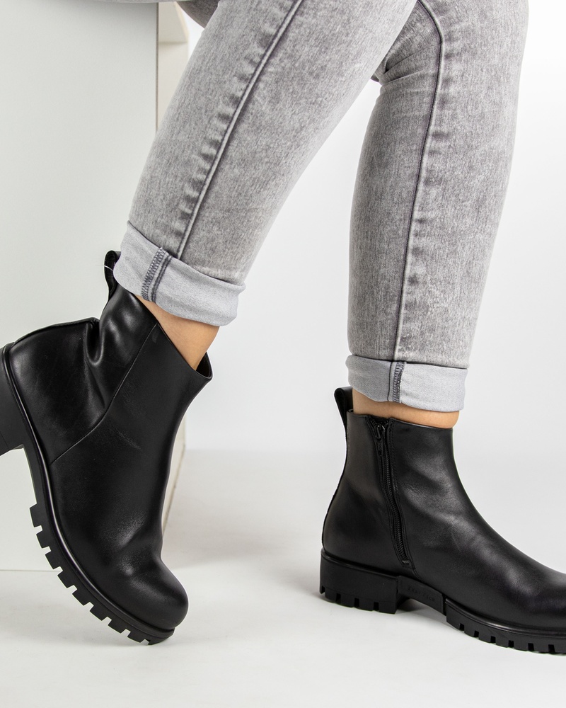 Ecco Modtray Rits- & gesloten boots  - zwart