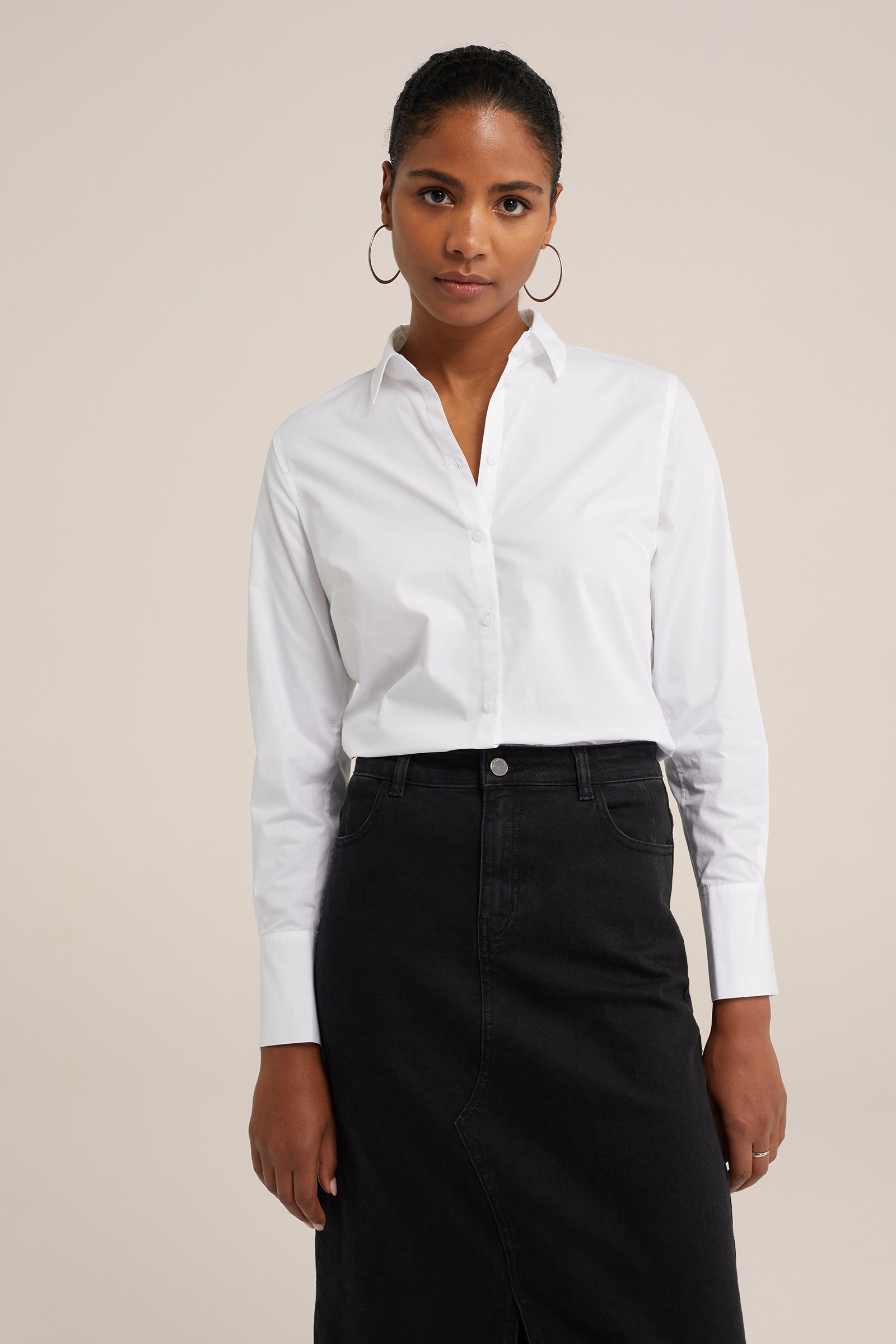overhemdblouse WE Fashion Wit