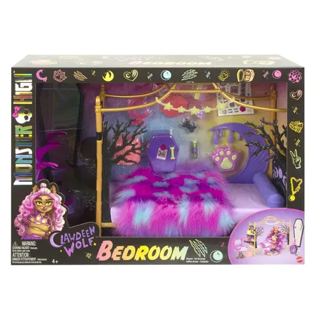 Mattel Monster High Clawdeen Wolfs Schlafzimmer