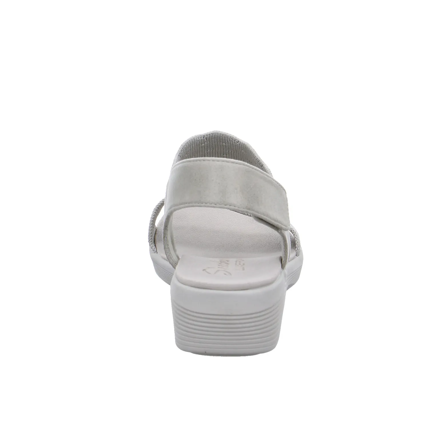 SKECHERS Sandalette Taupe Textil