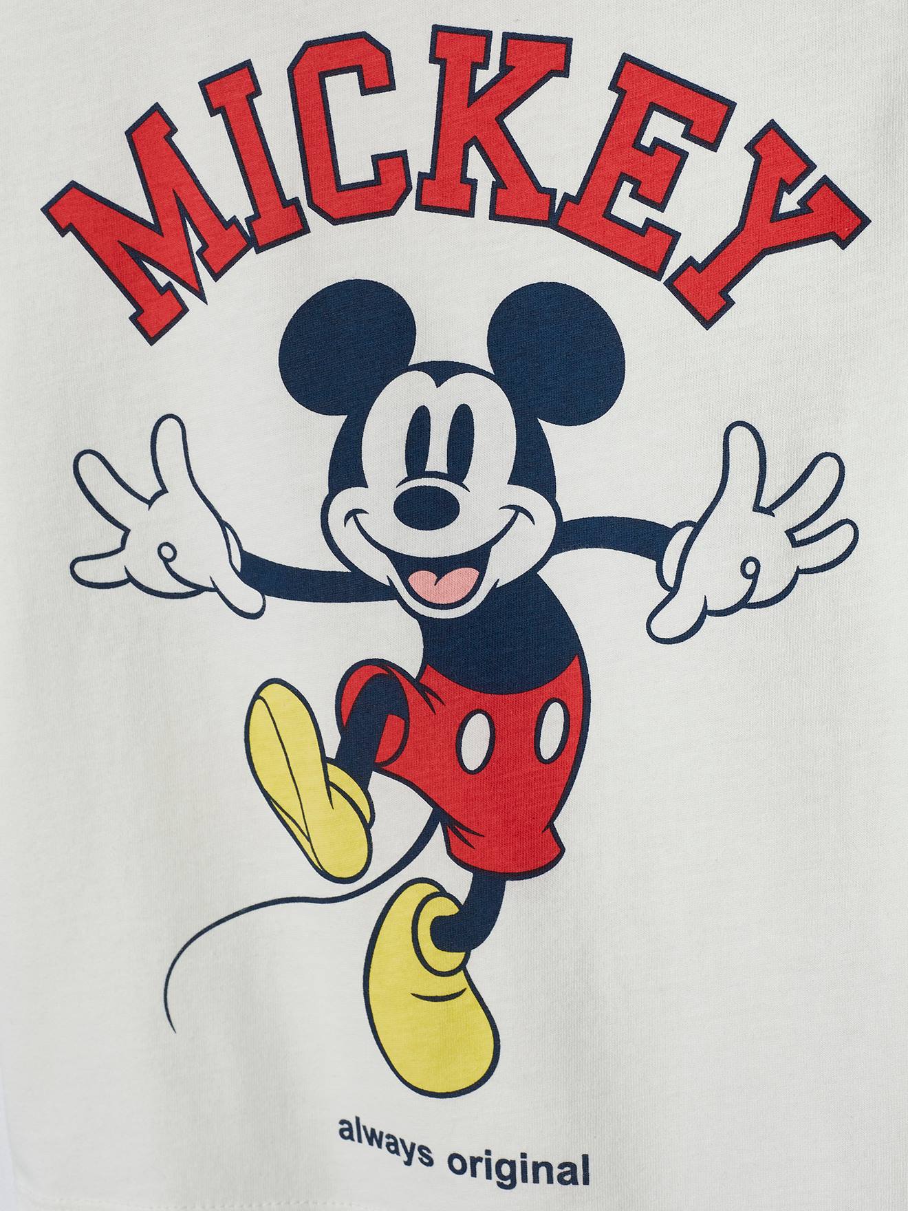 Camiseta DS® Mickey para meninos, cor off-white