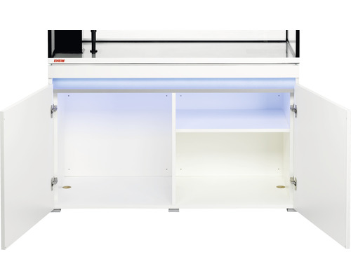 EHEIM incpiria 430 duo aquariumcombinatie met LED-verlichting en verlichte alpenkast