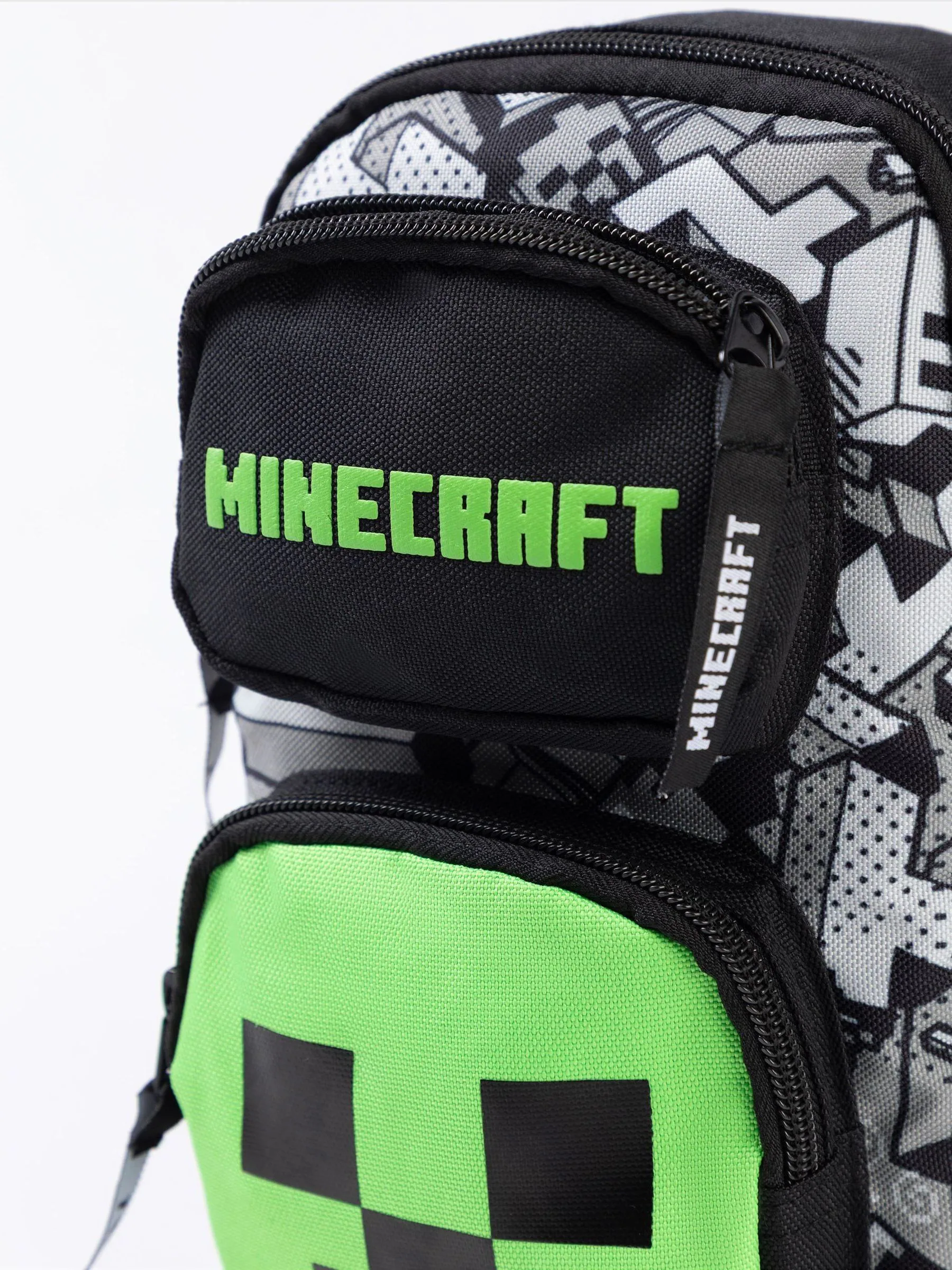 Vanilla Underground Minecraft Multicoloured Body Bag