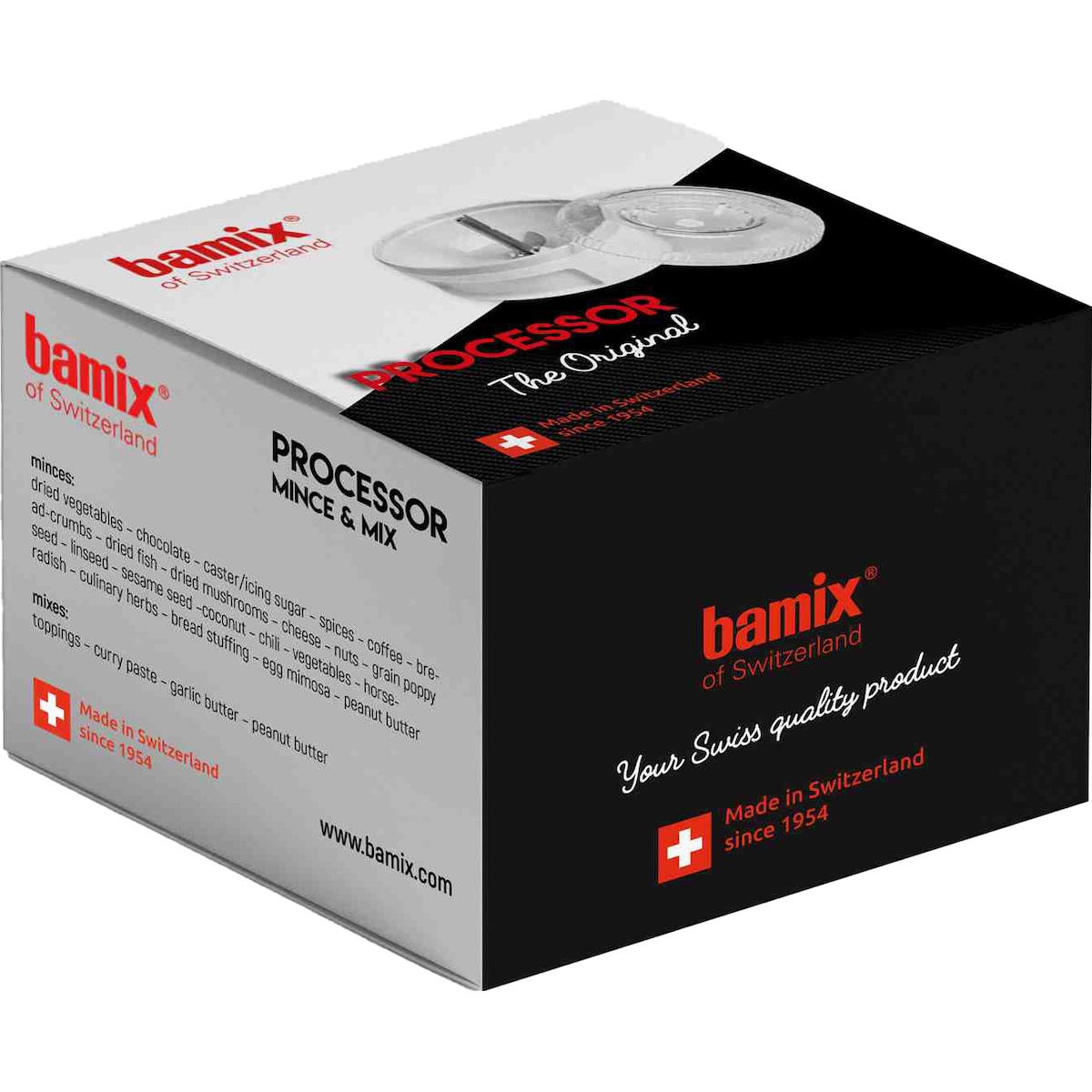 Bamix prosessor 26483 (sort)