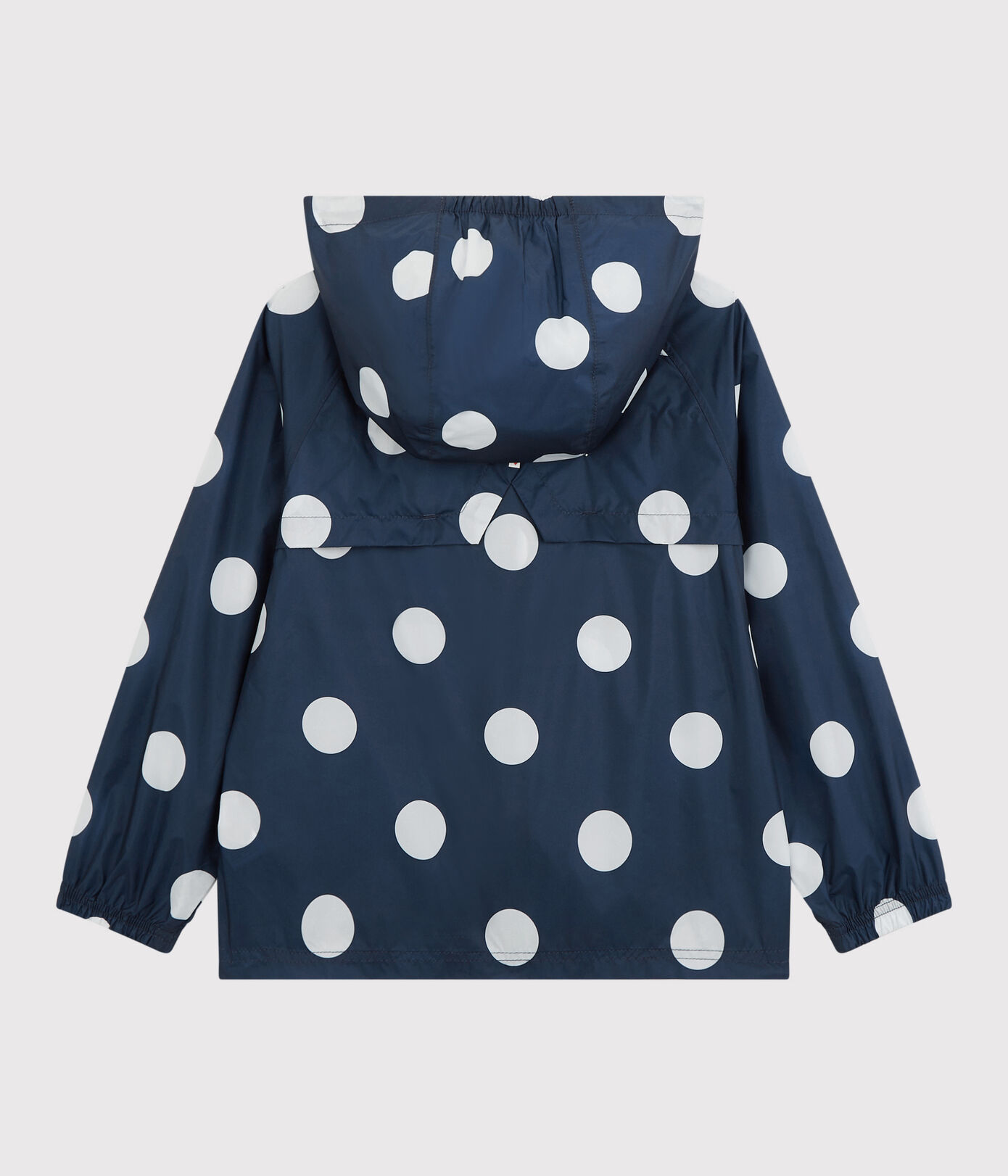Coupe-vent mi-long polyester recyclé enfant fille