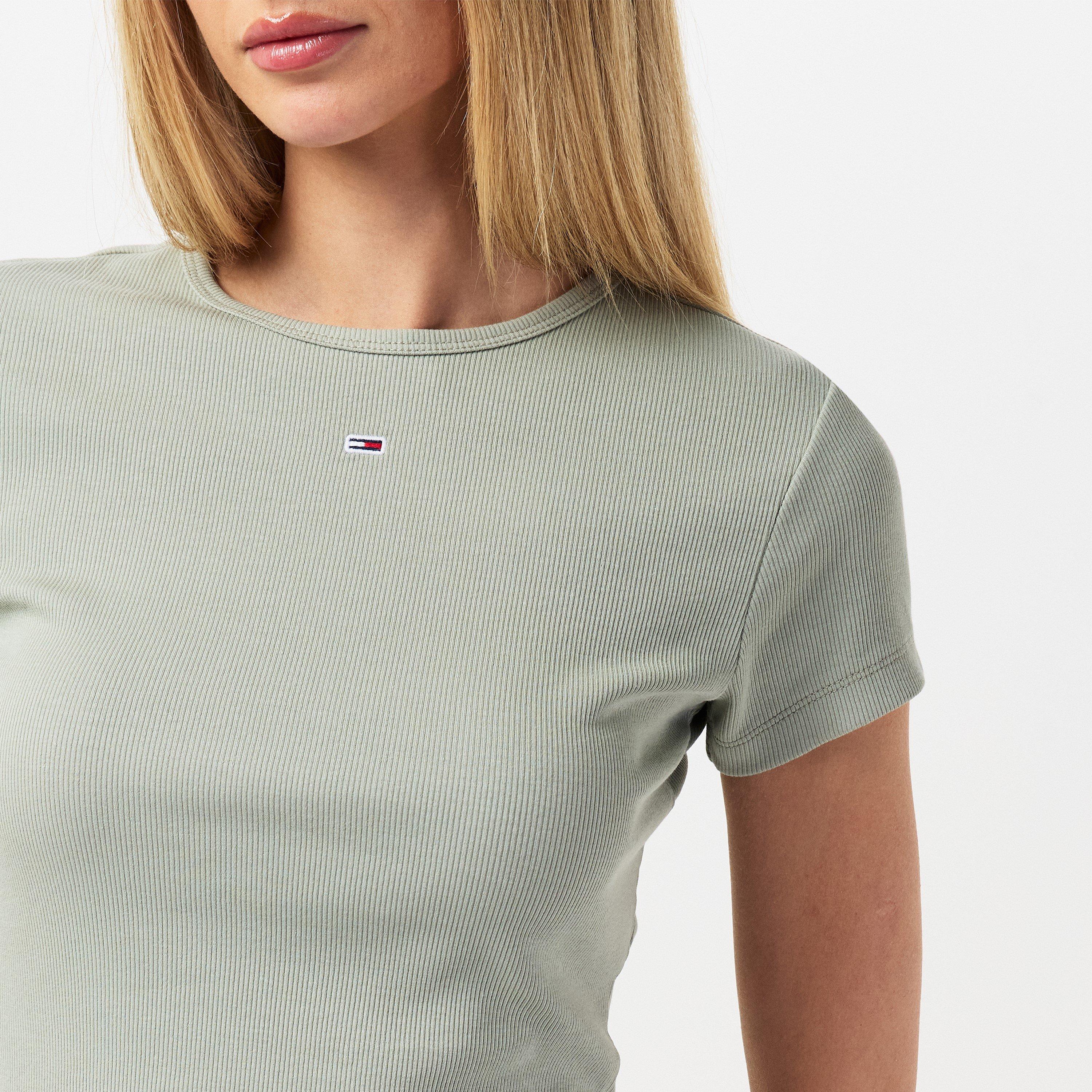 Tommy Jeans Essential Ribbed Baby Tee