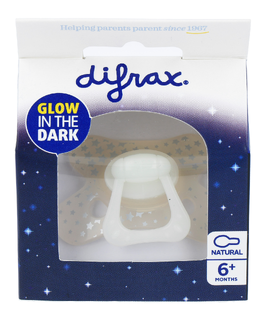 Difrax Fopspeen Natural 6  Maanden 1ST