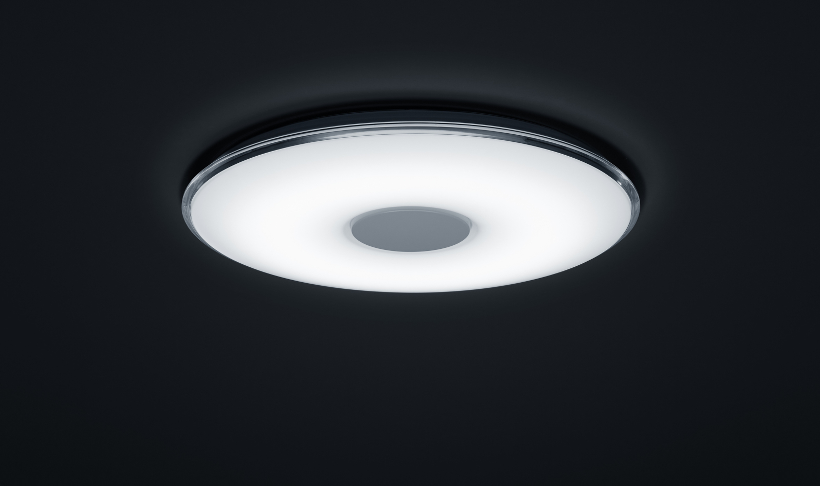 LED-Deckenleuchte - weiß - Farbwechsel - mit Fernbedienung - Ø 60 cm