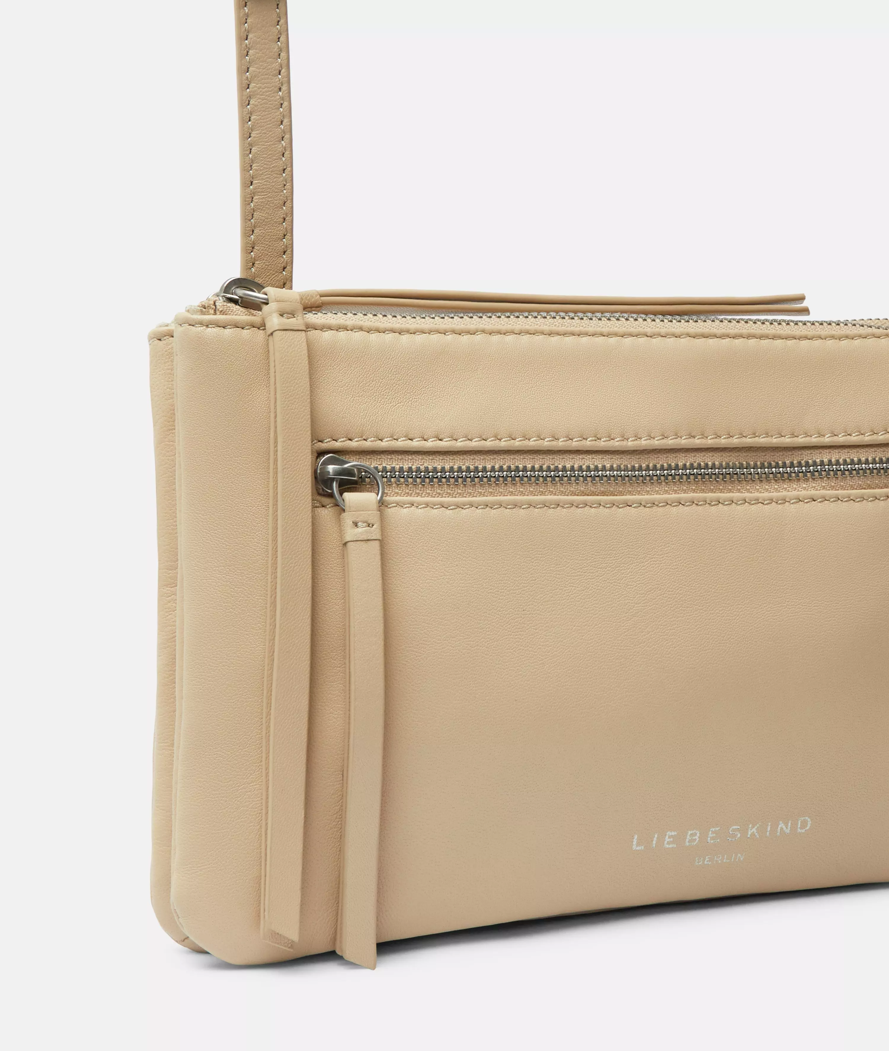 Crossbody Handy shoulder bag made from soft sheepskin