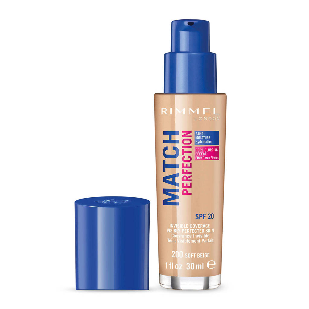 Rommel foundationMatch Perfection Foundation - 200 Soft Beige - Beige