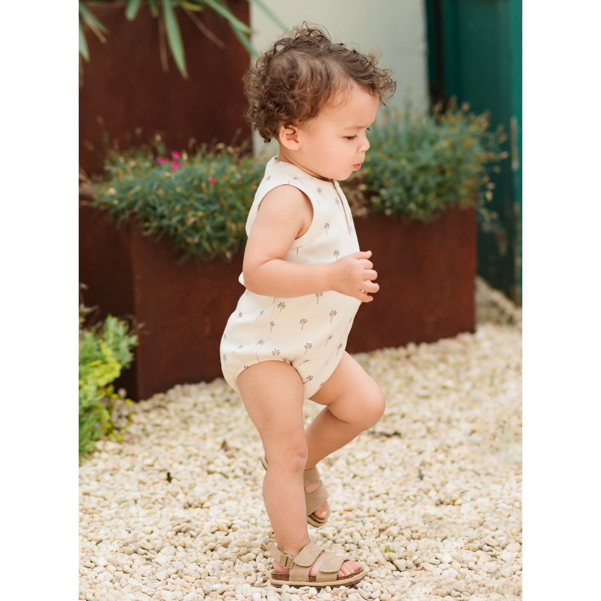 Firsts par Petit Lem Barboteuse Palmier Noix Coco