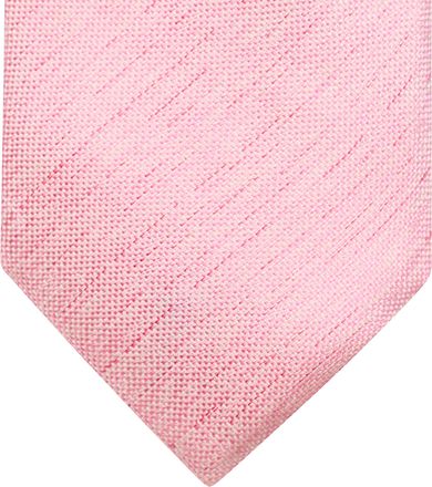Stropdas Zijde Roze K81-3 K81-3 Uni Pink Delave kopen