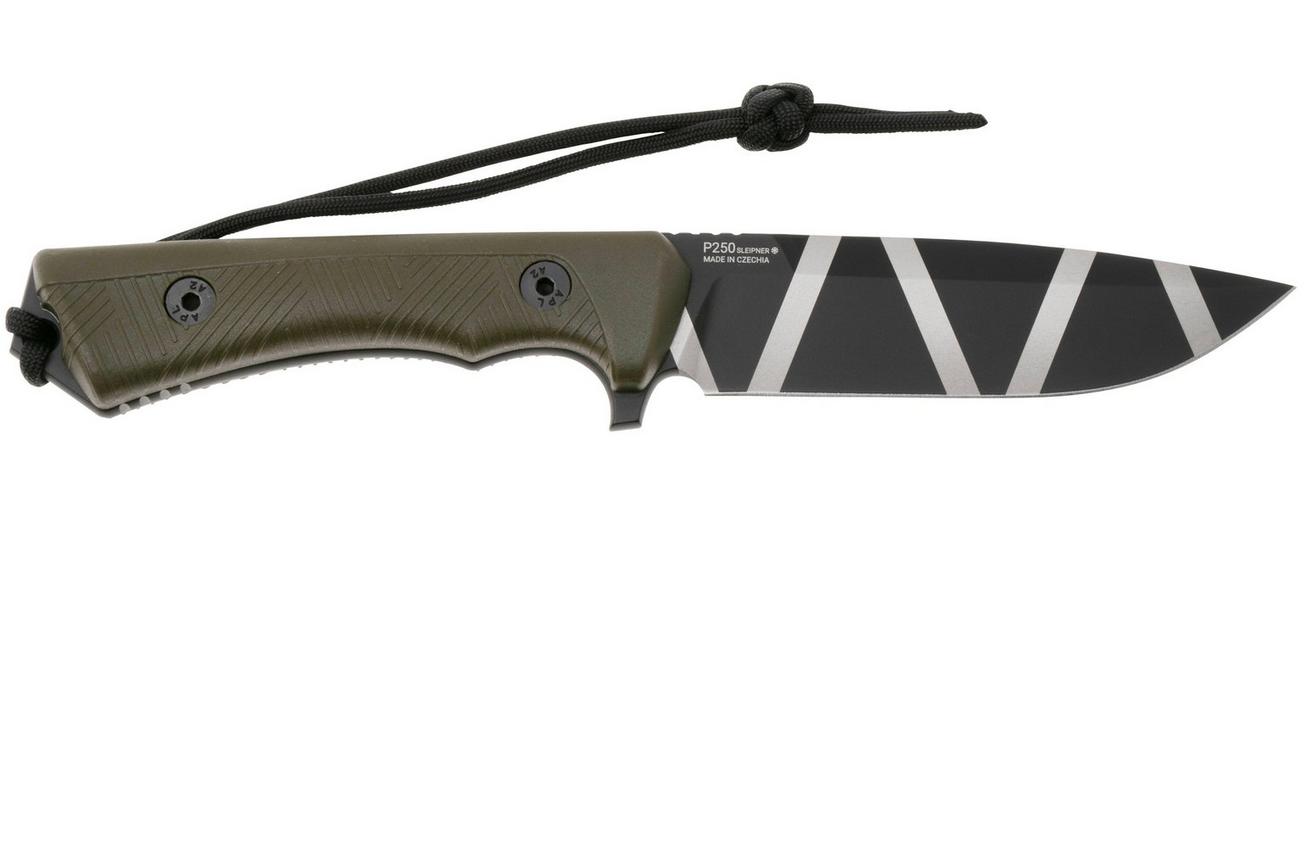 ANV P250 P250-002 Cerakote Black Camo Sleipner, Olive GRNPU, survivalmes