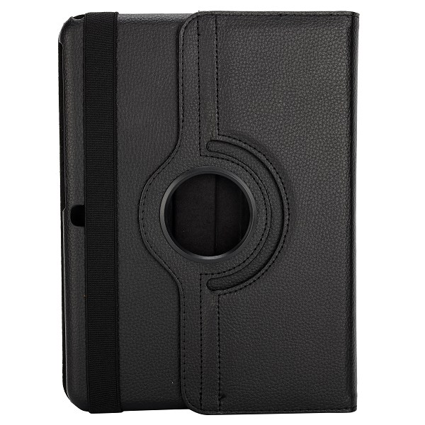 Samsung Galaxy Tab 4 10.1 Flipcase Hülle Ledertasche - Schwarz