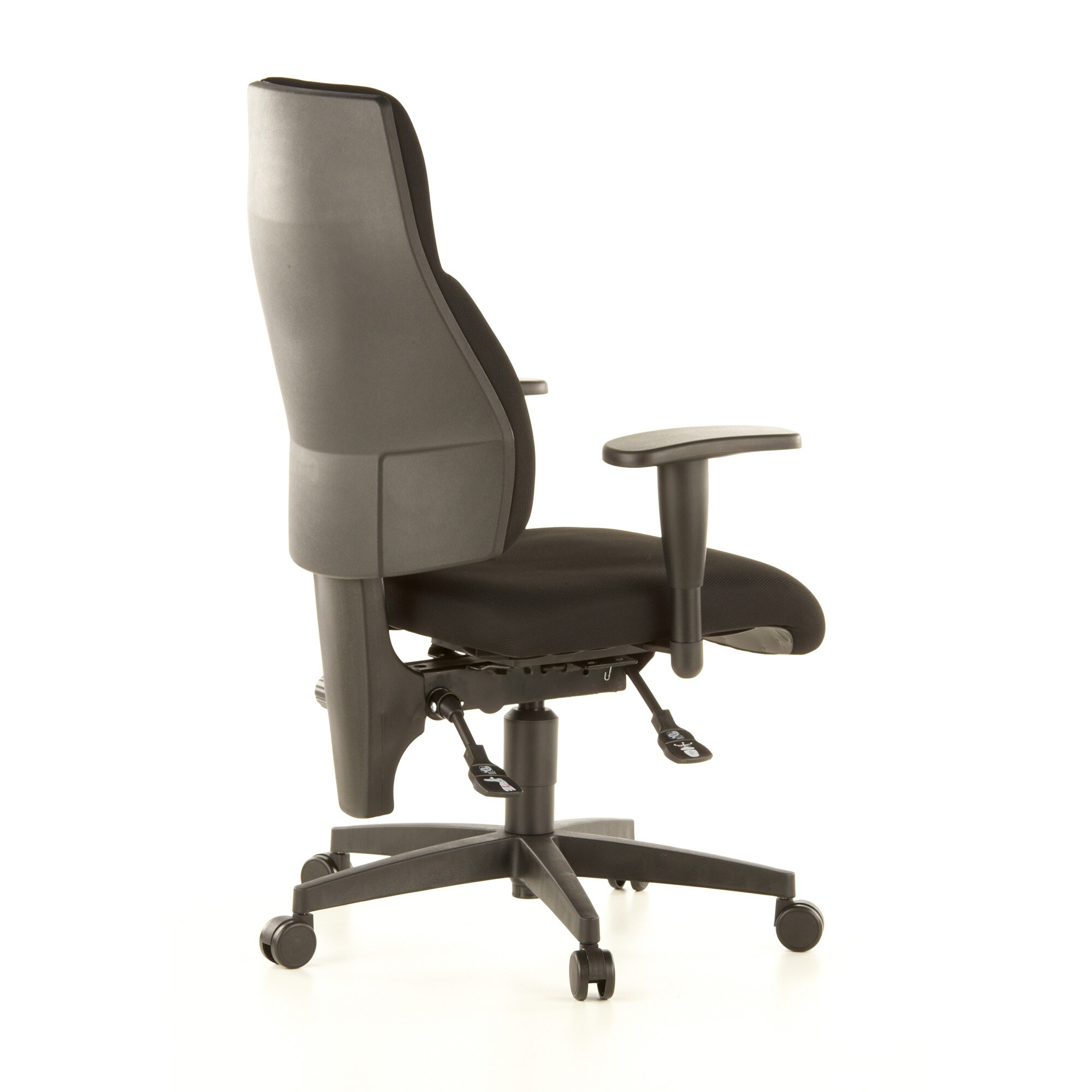 Profi Bürostuhl LADY SITNESS C AL.K2 Stoff mit Armlehnen (höhenverstellbar) Topstar