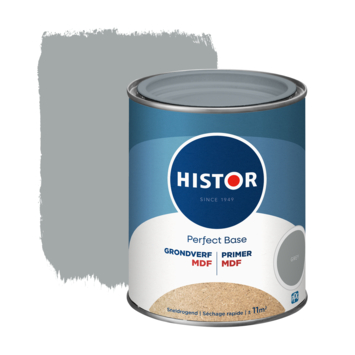 Histor Perfect Base grondverf MDF grey 750 ml