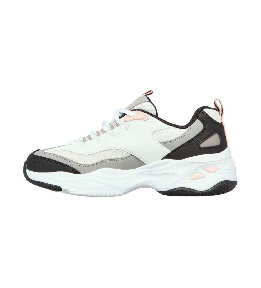 Tênis de couro Skechers D'Lites 4.0