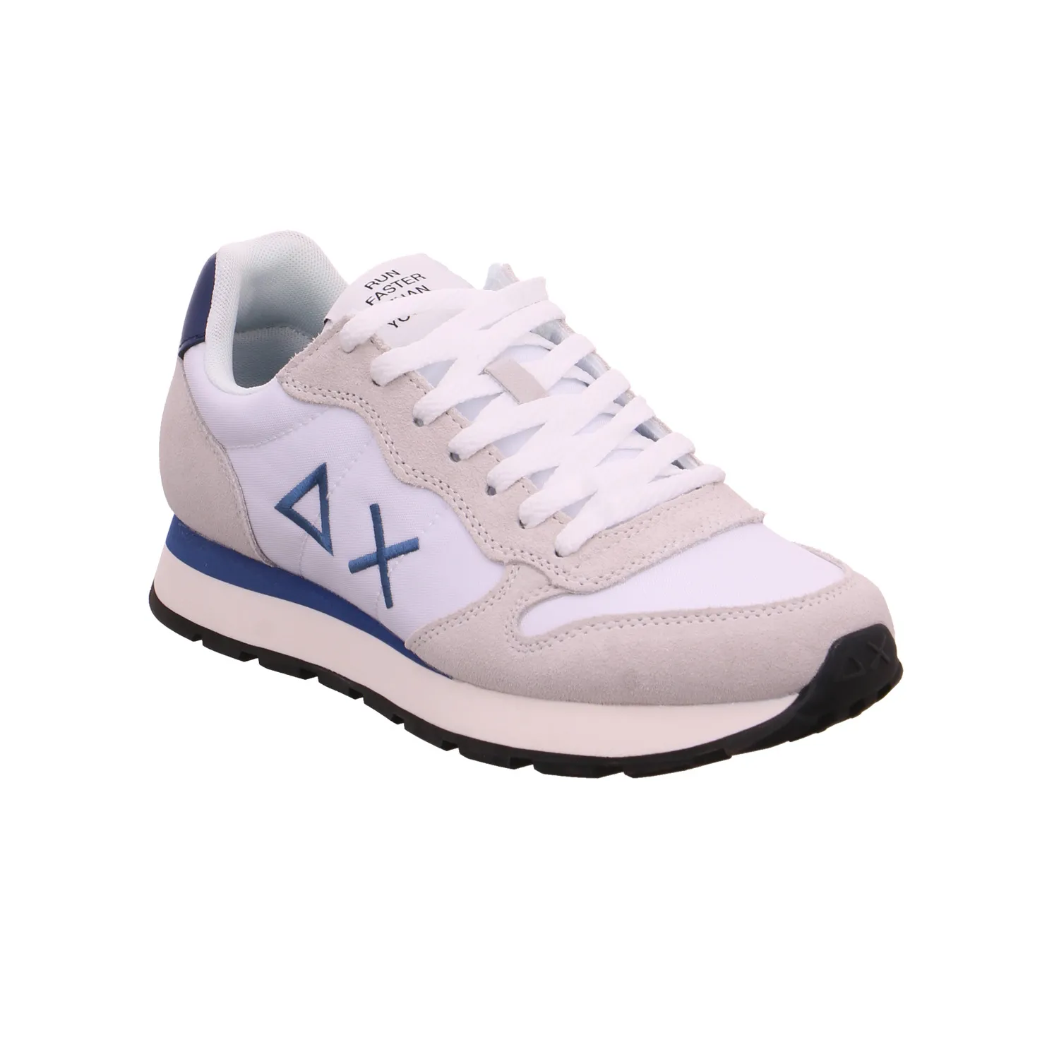 SUN68 Halbschuhe Sneaker Stoff Weiss Textil