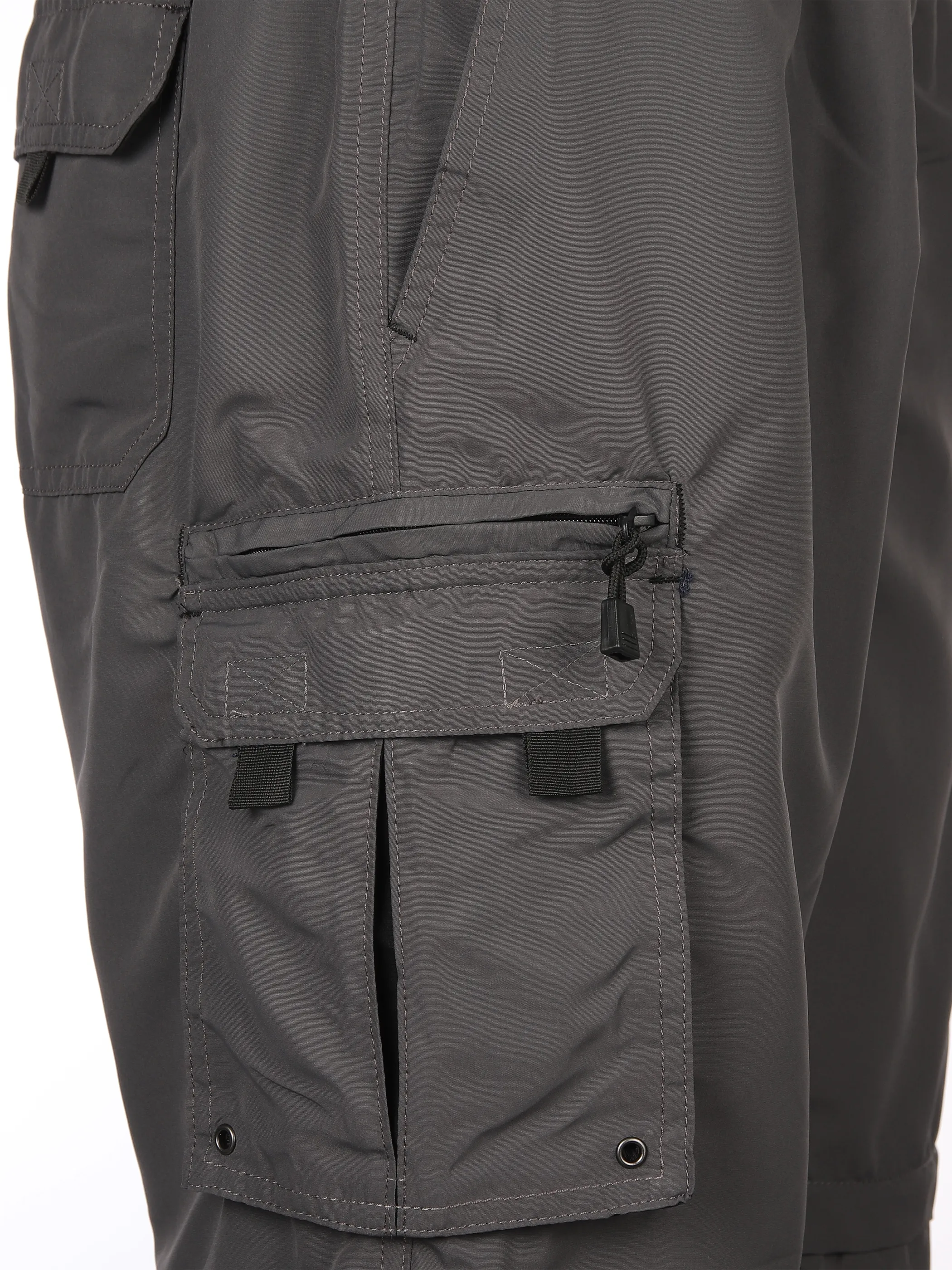 Herren Caprihose mit Zippfunktion