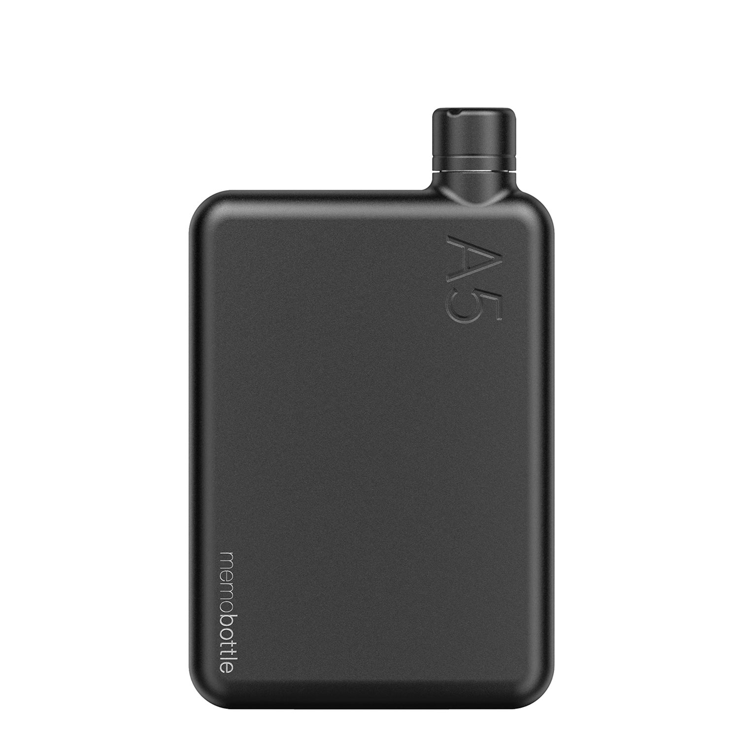 Memobottle A5 Bottle Stainless Steel 1050ml black