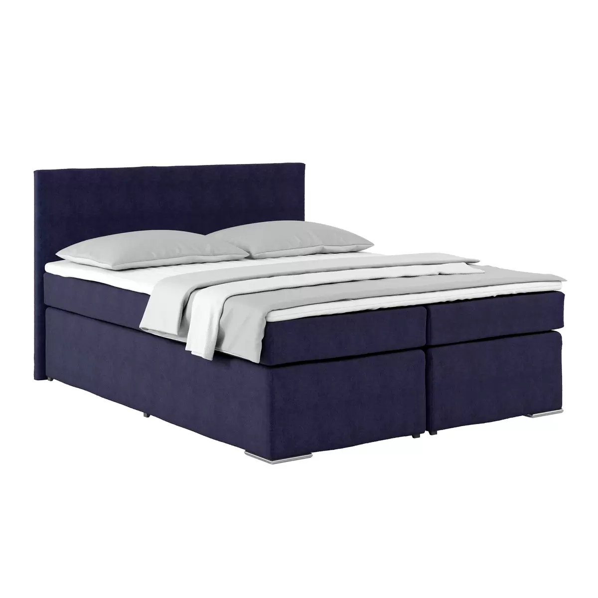 Boxspringbett Nero 160 x 200 Dunkelgrau