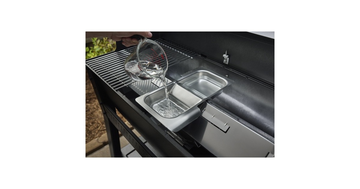WeberSearwood XL Pellet Grill barbecue  (Zwart, WLAN en Bluetooth, bediening via app)