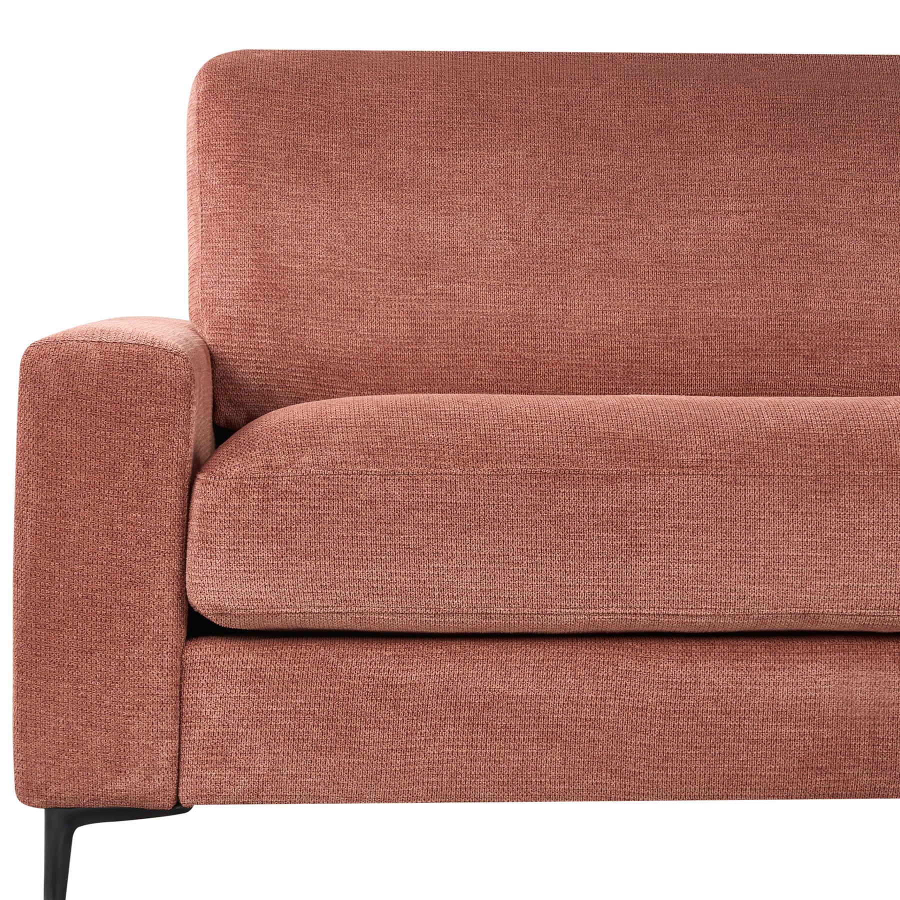 Beliani - MALOY - Hoekbank - Rood - Linkszijdig - Polyester