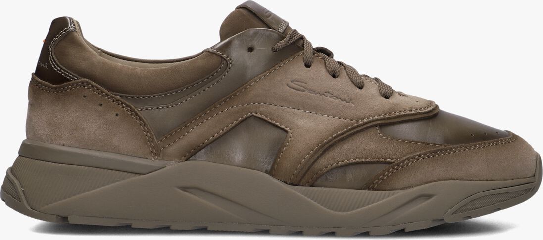 bruine santoni lage sneakers 22112