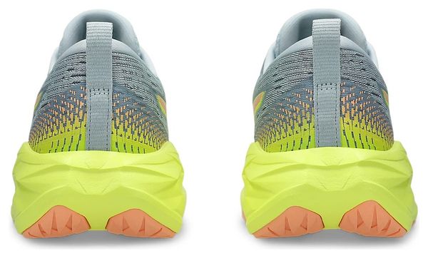 Chaussures Running Asics Novablast 4 GS Gris/Jaune Enfant