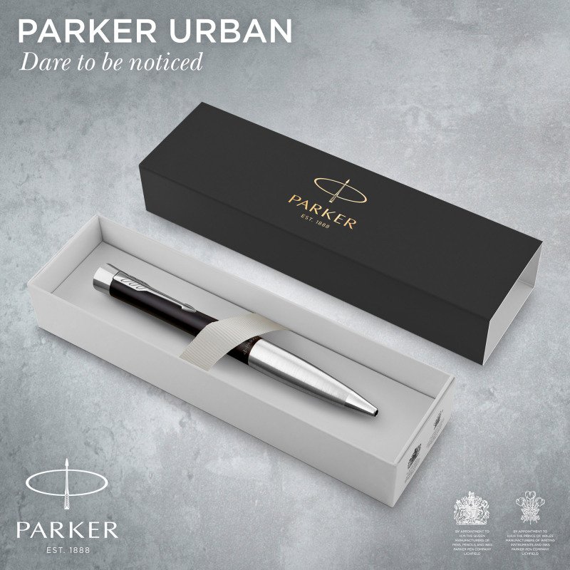 Stylo bille Parker Urban Twist pointe moyenne 0,7 mm
