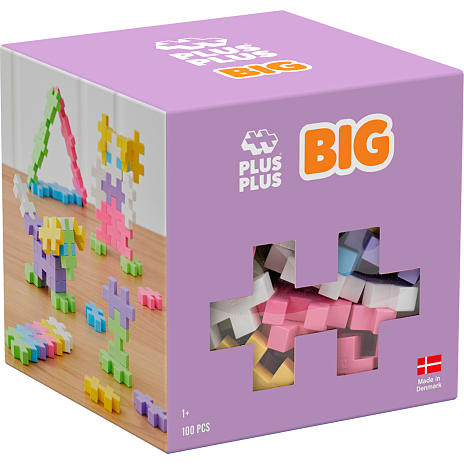 Plus-plus big pastel mix 100 stk.