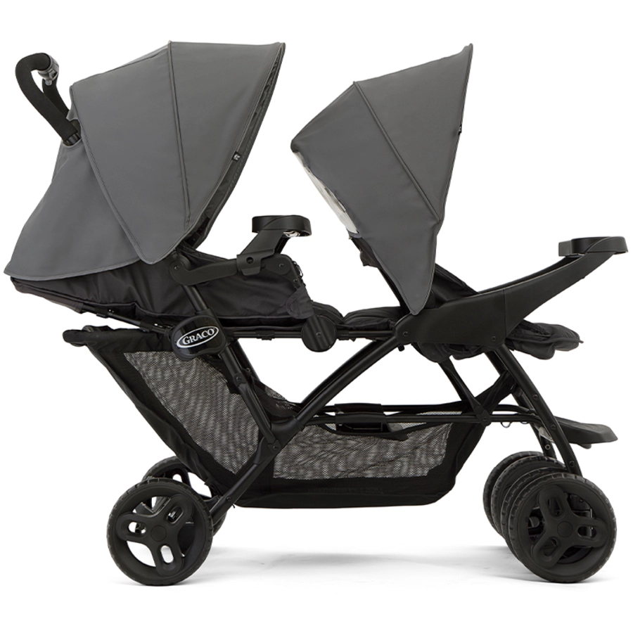 Graco® Geschwisterkinderwagen Stadium Duo Titanium