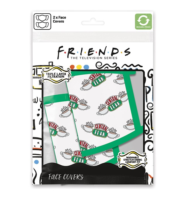 Friends Central Perks washable face mask