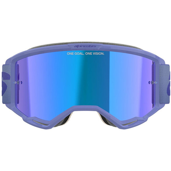 Alpinestars - Masque Vision 5 Wordmark Mirror Violet / Bleu