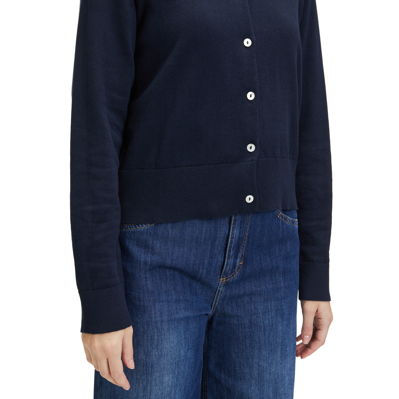 Cartoon Strickjacke Kurz 1/1 Arm