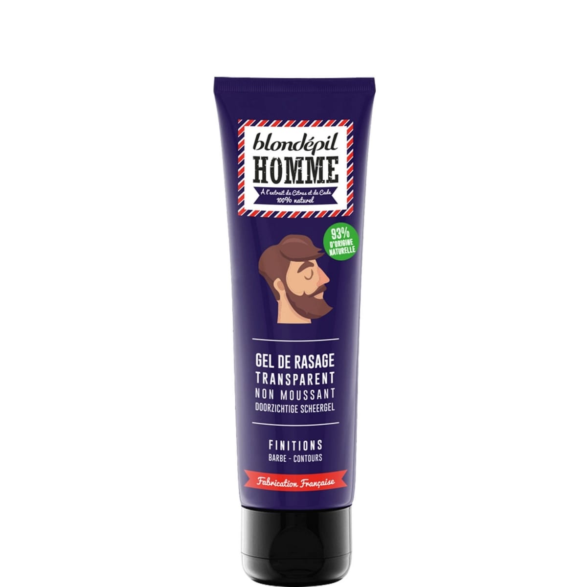Blondépil Homme Blondépil Homme Gel de Rasage Transparent Non Moussant