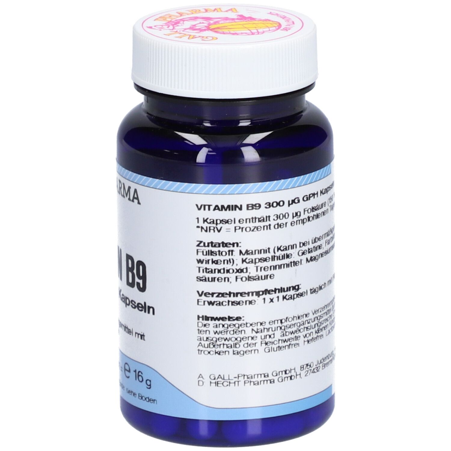 GALL PHARMA Vitamin B9 300 µg GPH Kapseln