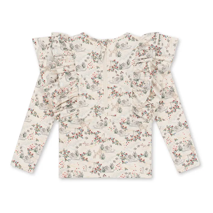 Konges Sløjd T-shirt Anti-UV Manuca Fibres Recyclées | Beige