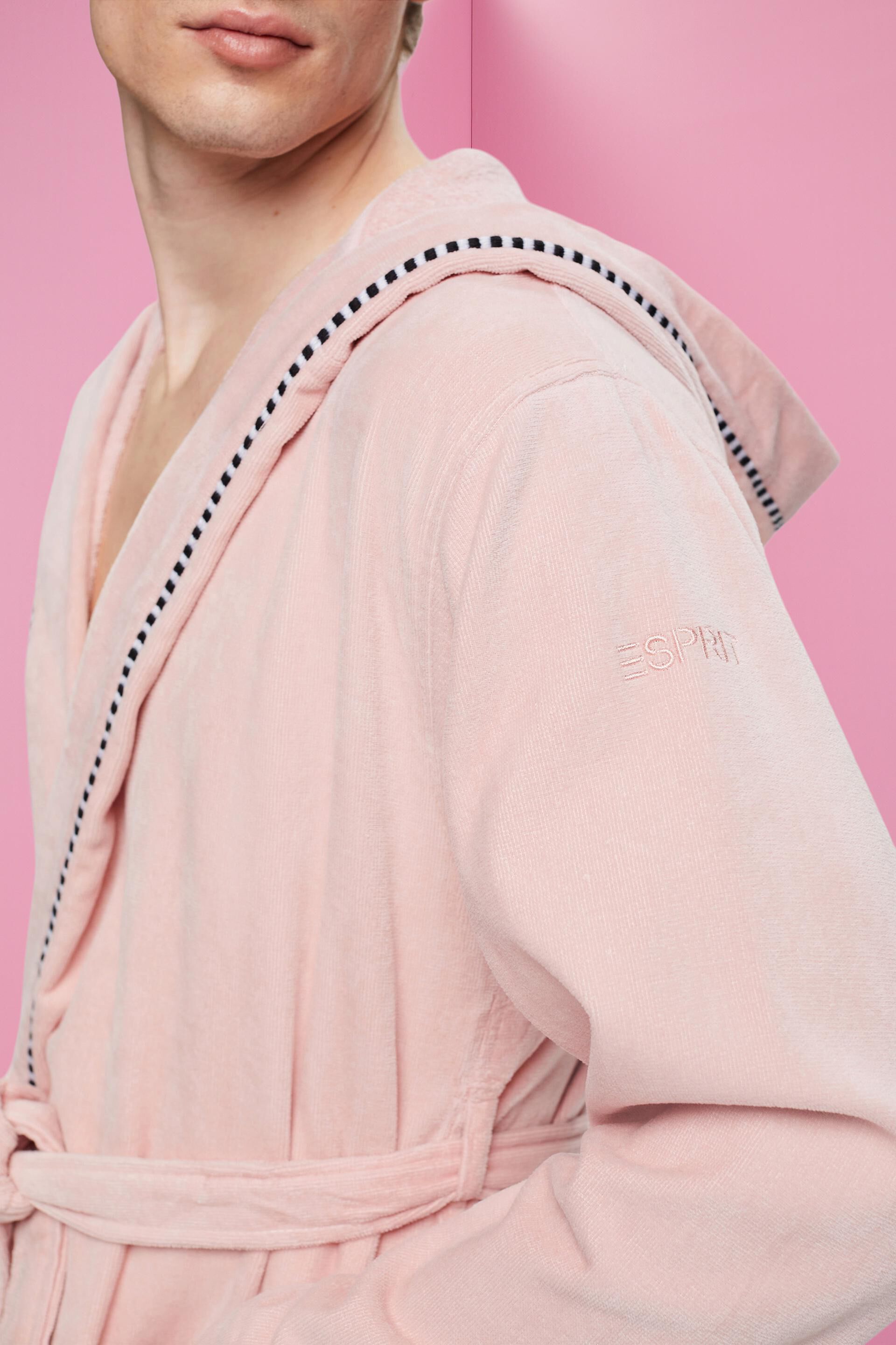 Peignoir en velours, 100% coton