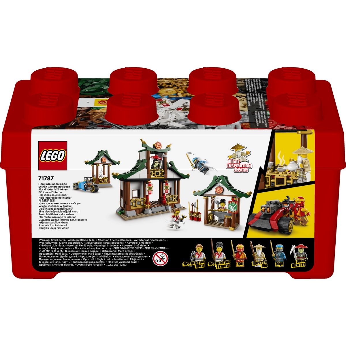 La boîte de briques créatives ninja Lego Ninjago 71787