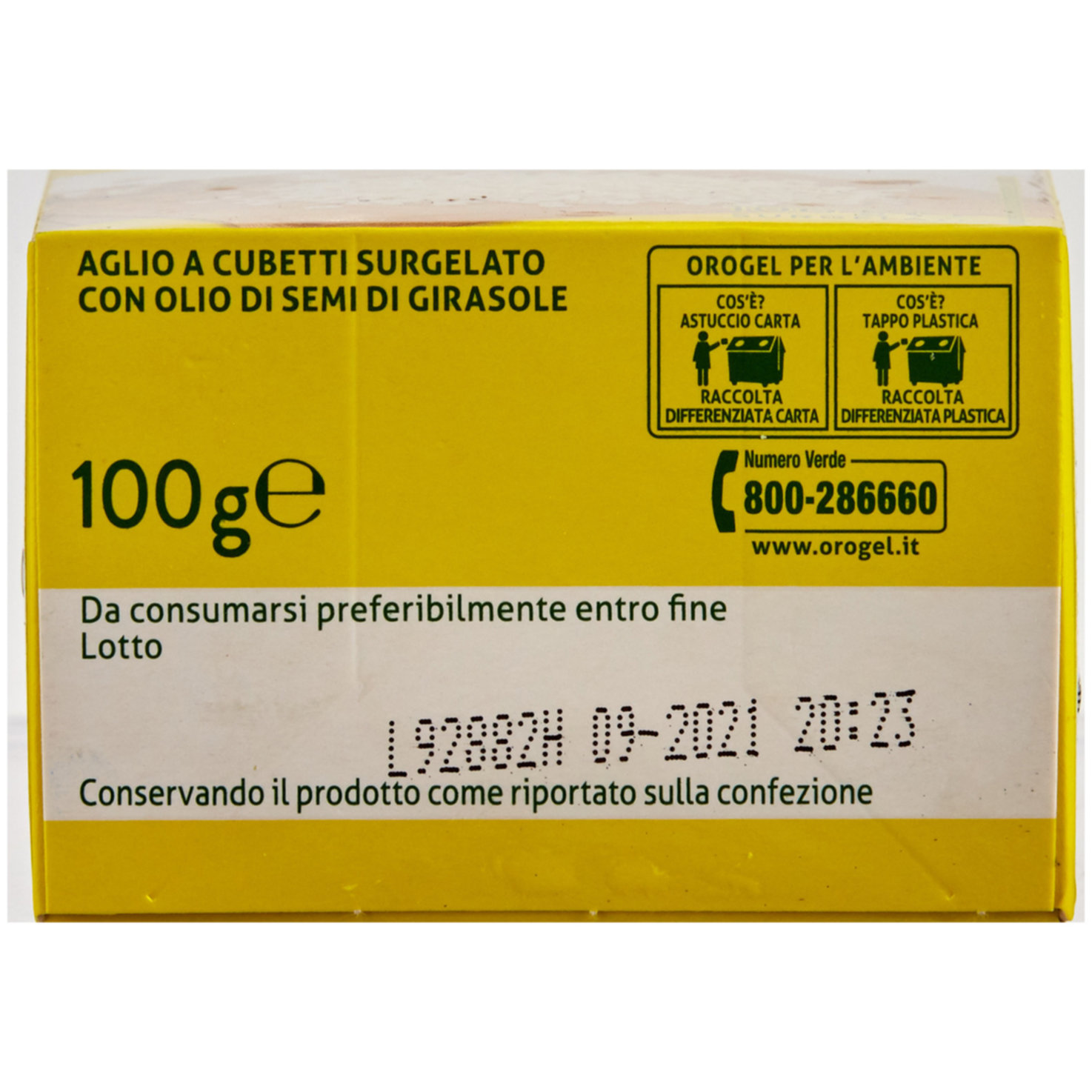 Orogel Aglio a cubetti