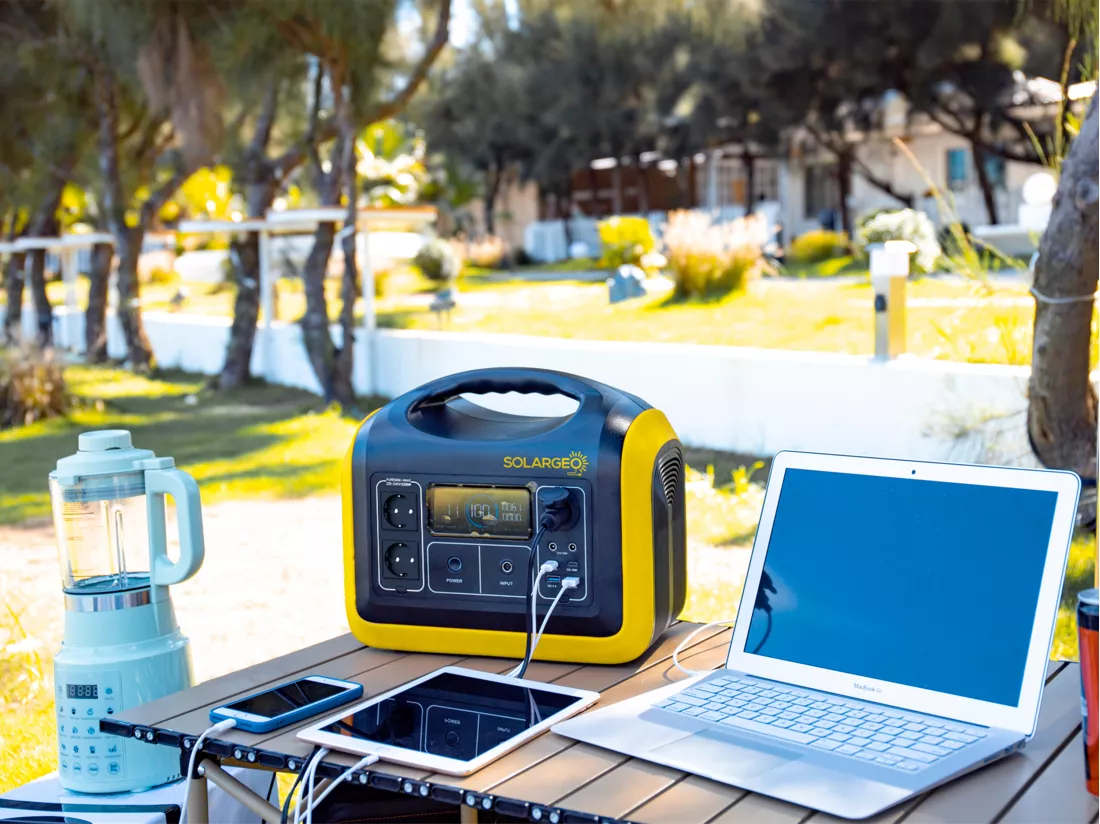 Batterie électrique portable - Capacité 992 Wh - 1200 W - ELECFULL