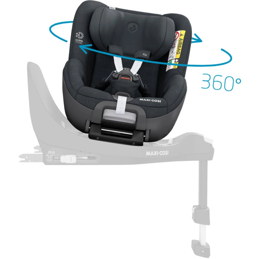 MAXI COSI Reboarder Pearl 360 Authentic Graphite