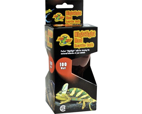 Nachtlamp ZOO MED Nachtlamp Rood Reptielenlamp 100 W