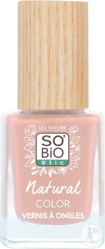 So'Bio Étic Natural Color Vernis À Ongles 60 Romantique Rose Flacon 11ml