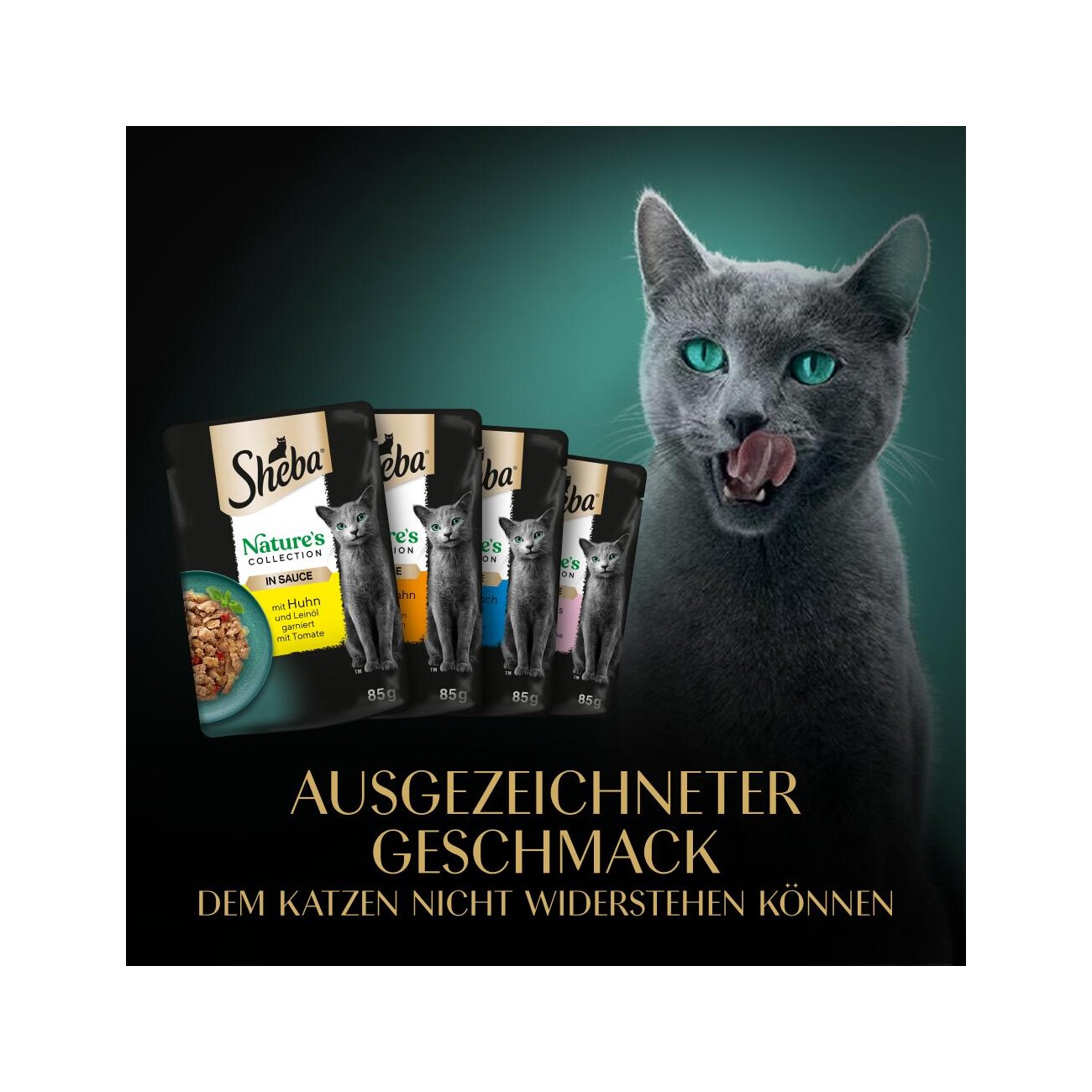 Sheba Mega-Pack Nature's Collection in Sauce Feine Vielfalt 40 x 85g