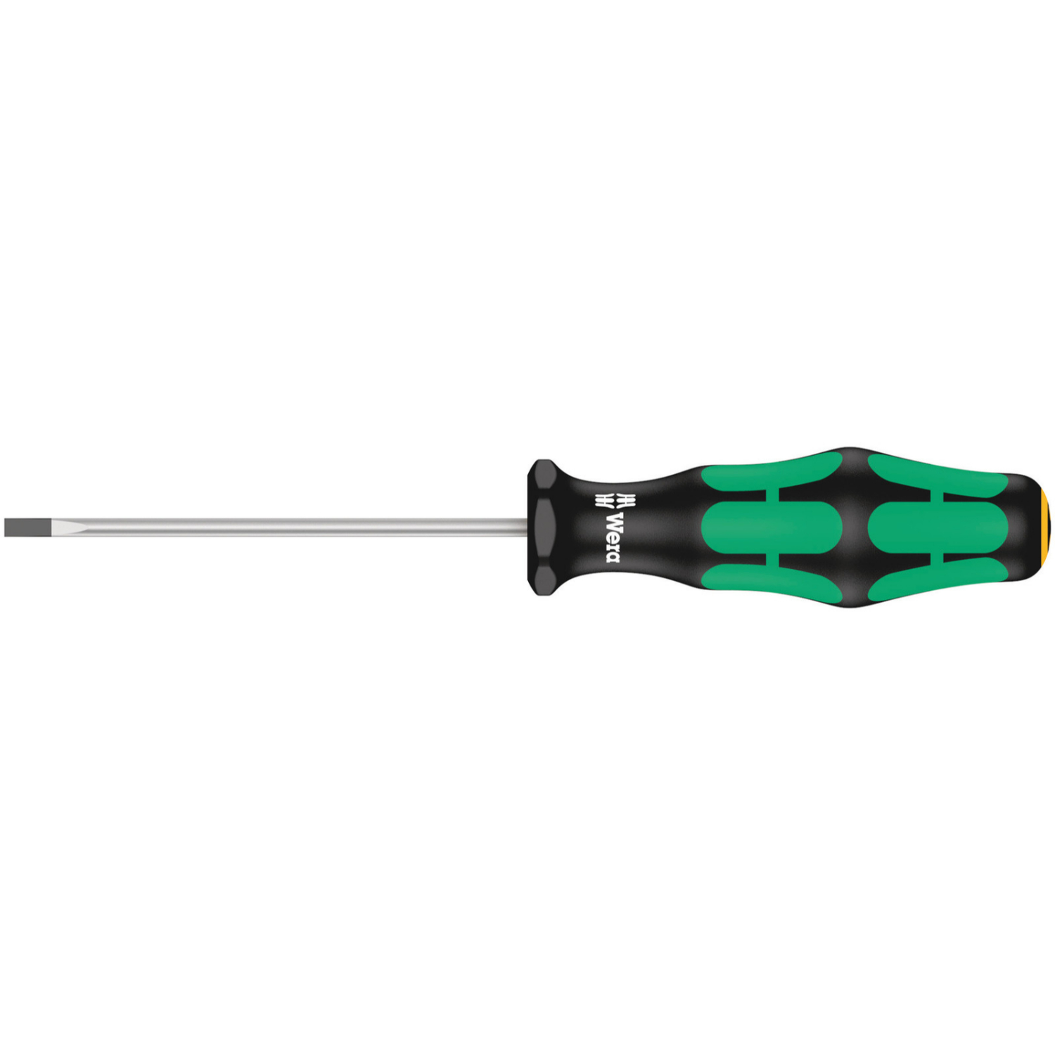 Wera 05008007001 Kraftform Plus Schroevendraaier met smalle sleufkop - Sleuf - 2,5 x 75mm